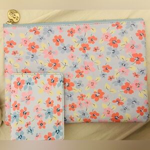 NWOT Stoney Clover Lane x Love Shack Fancy Flat Pouch & Passport Cover - Rare